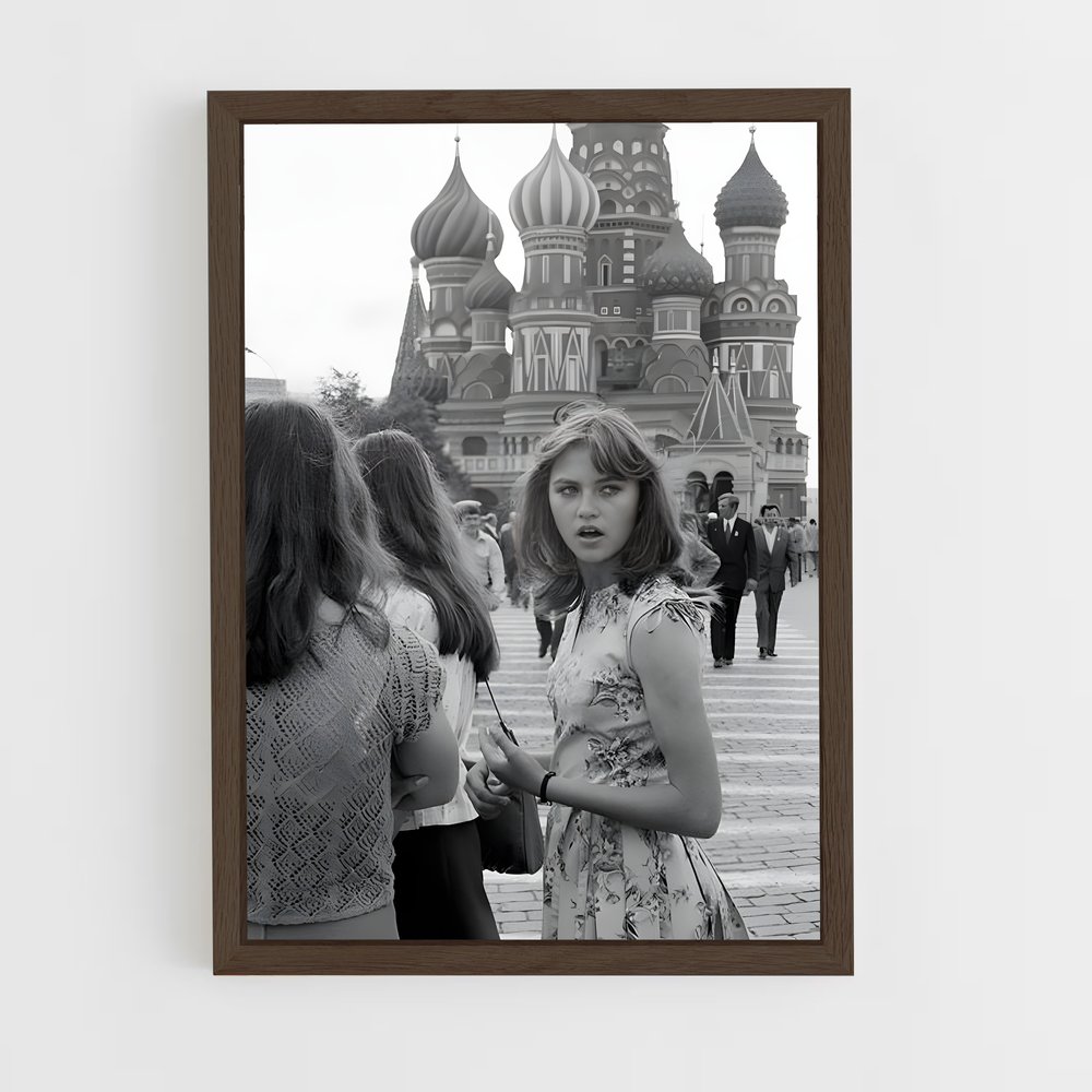 Poster Femmes de Moscou – affiche Jeux Olympiques (vue 5)